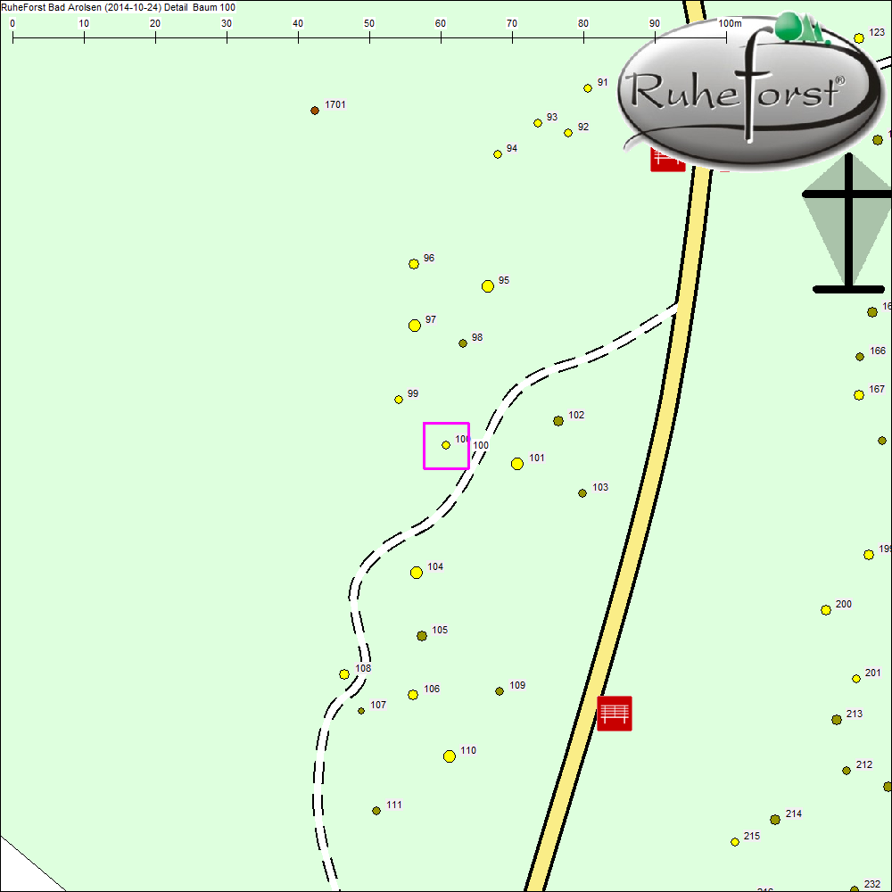 Detailkarte zu Baum 100