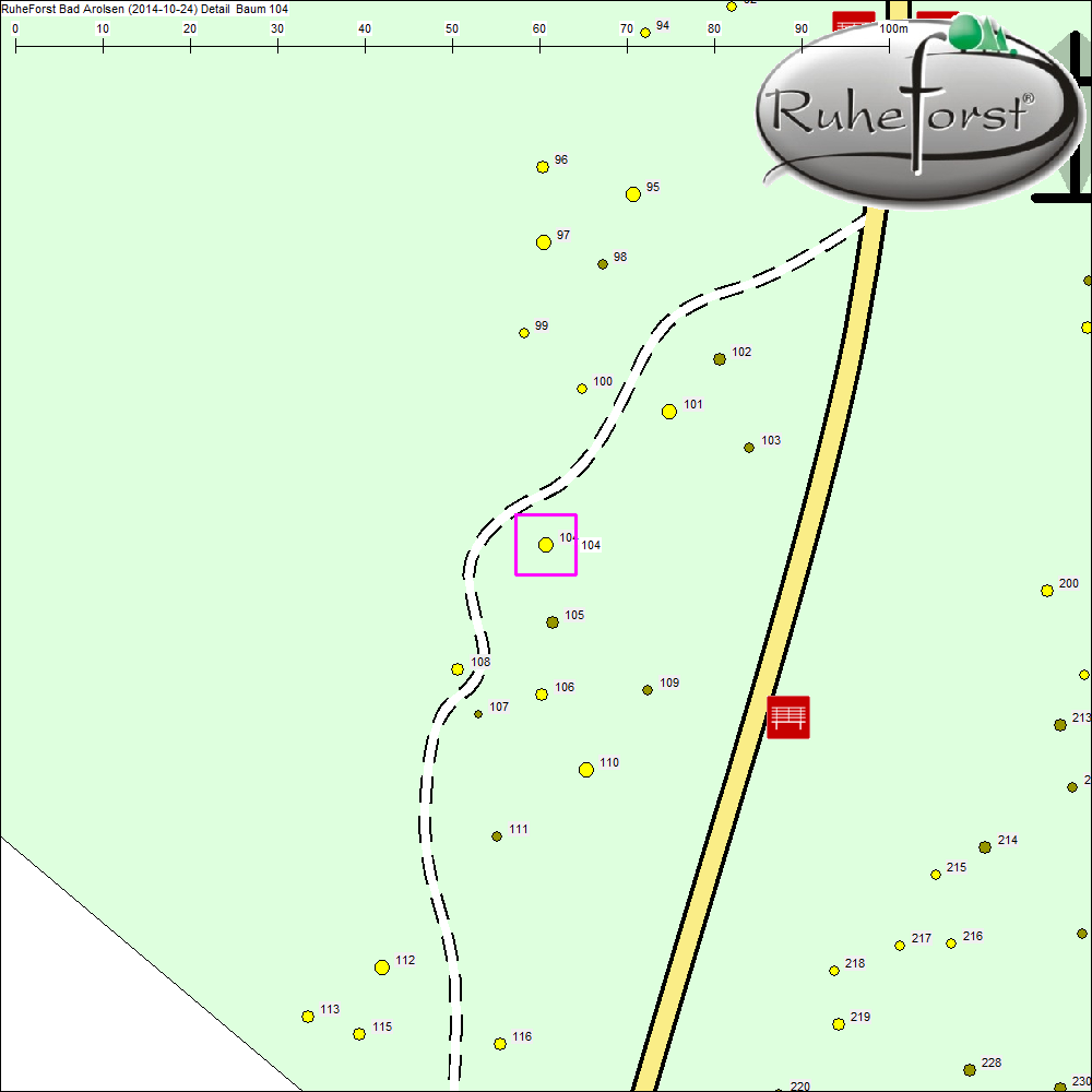 Detailkarte zu Baum 104
