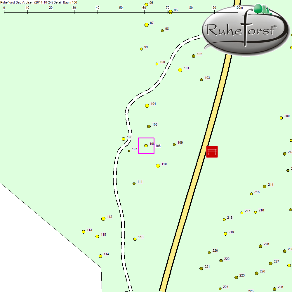 Detailkarte zu Baum 106