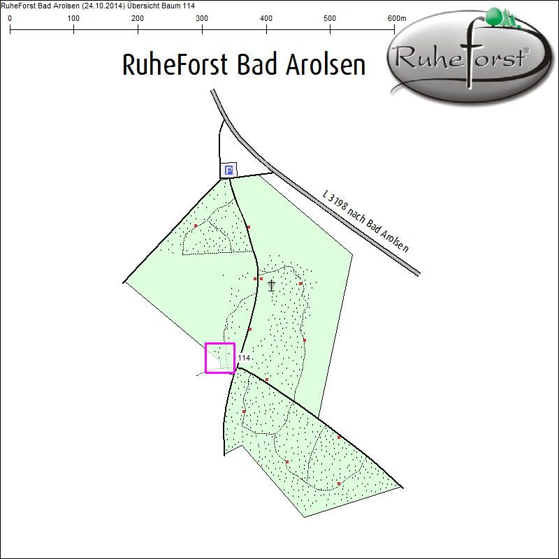 &Uuml;bersichtskarte zu Baum 114