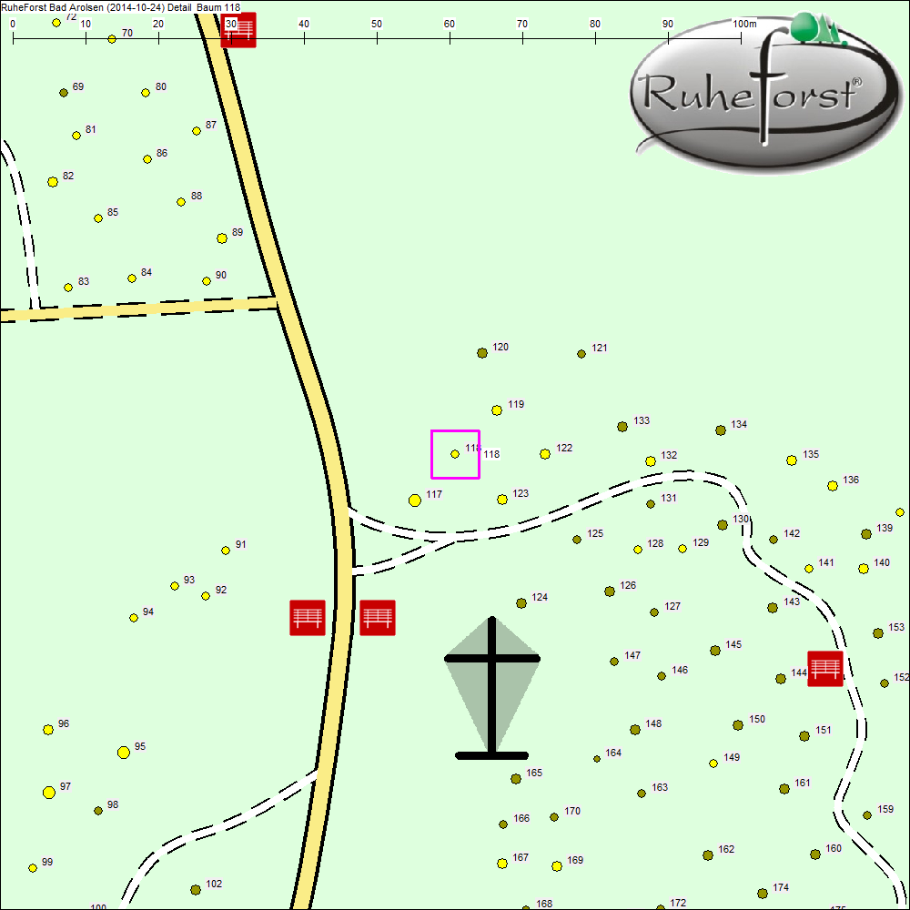 Detailkarte zu Baum 118