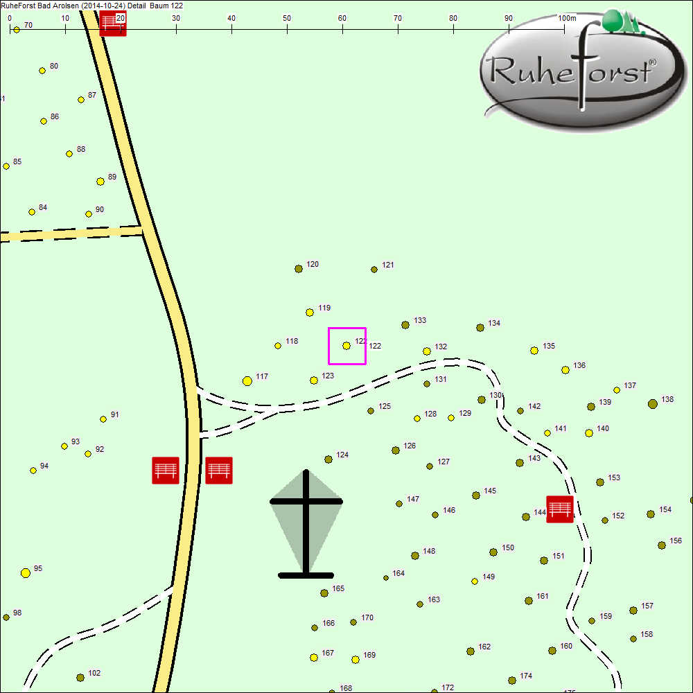 Detailkarte zu Baum 122