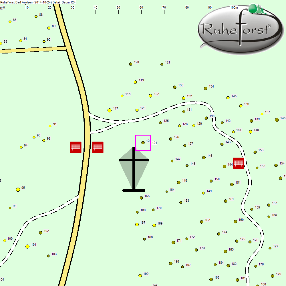 Detailkarte zu Baum 124