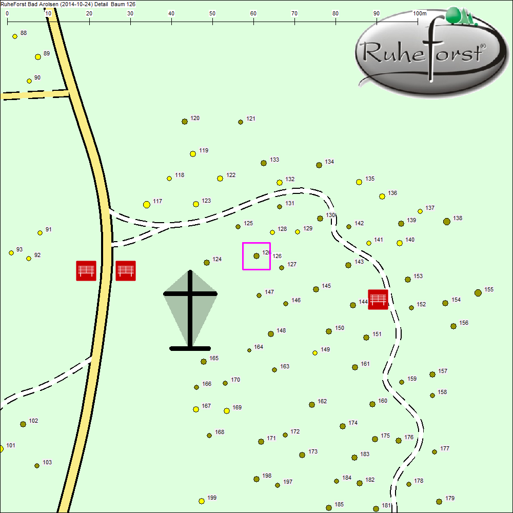 Detailkarte zu Baum 126