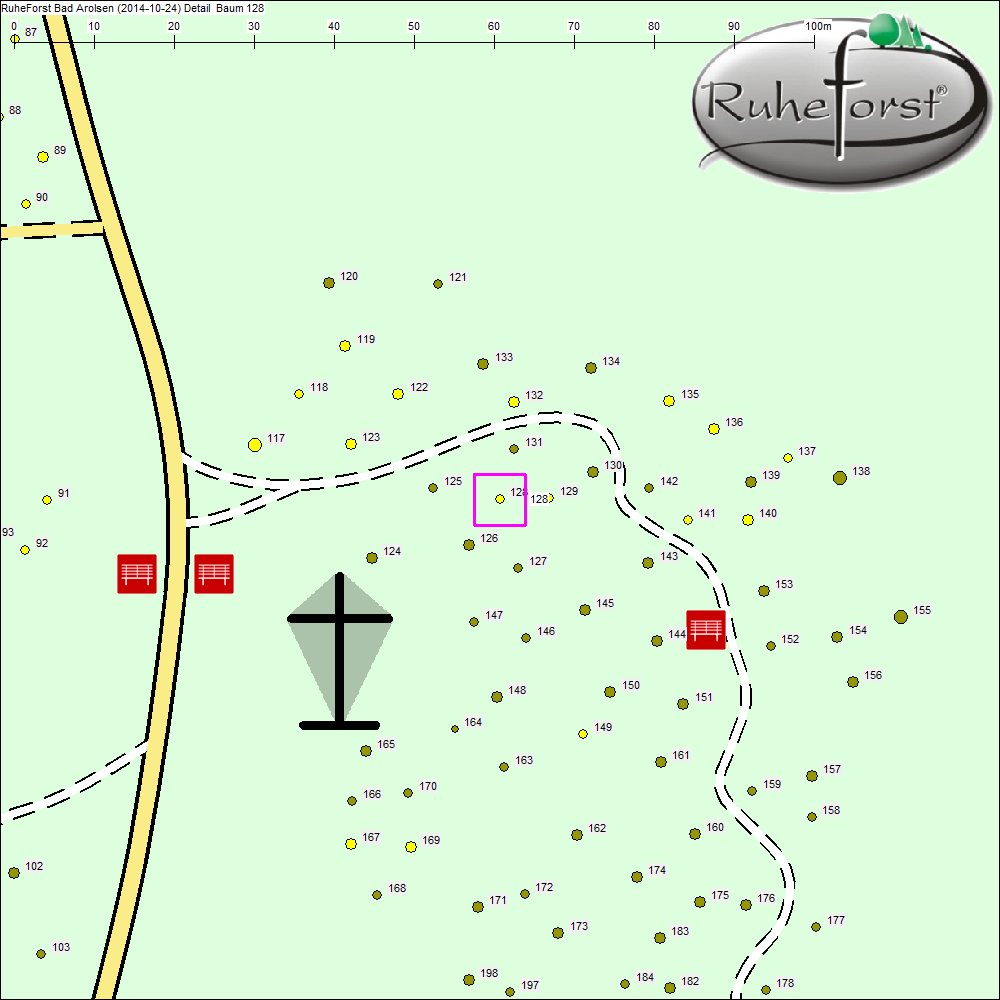 Detailkarte zu Baum 128