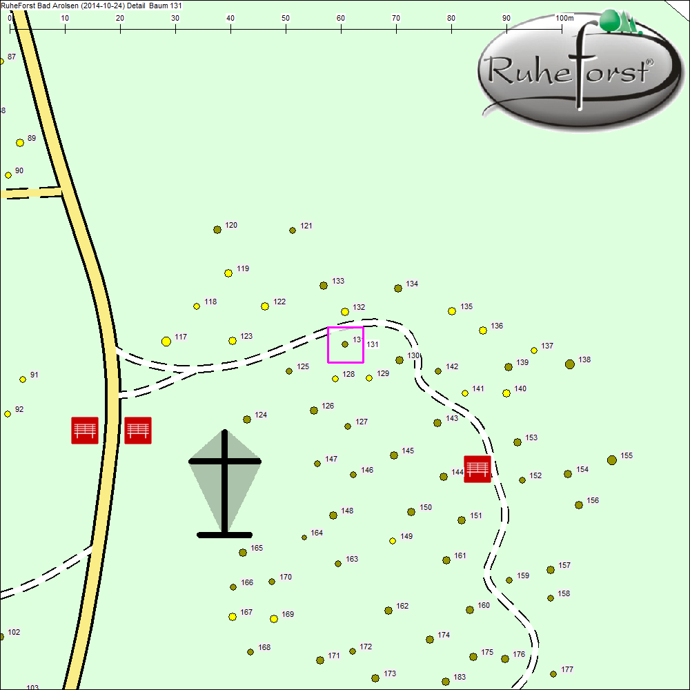 Detailkarte zu Baum 131