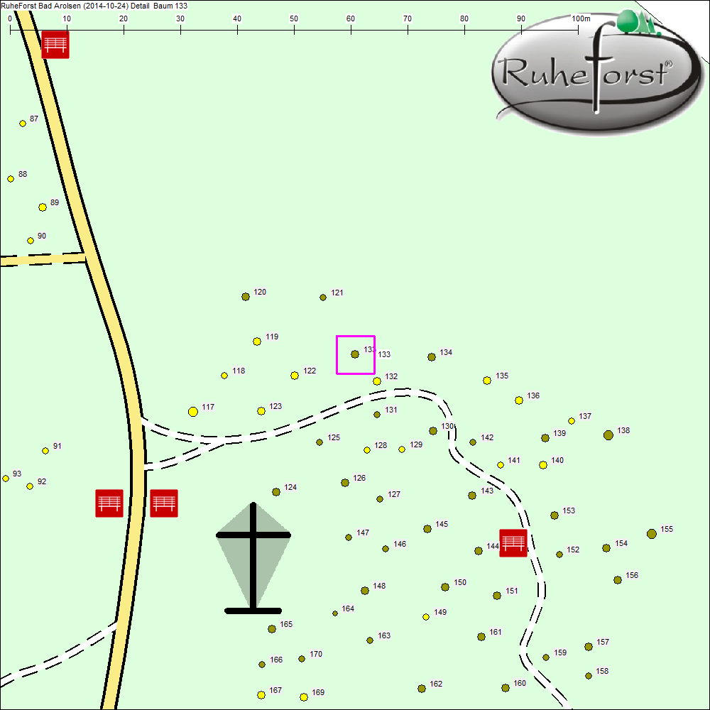 Detailkarte zu Baum 133