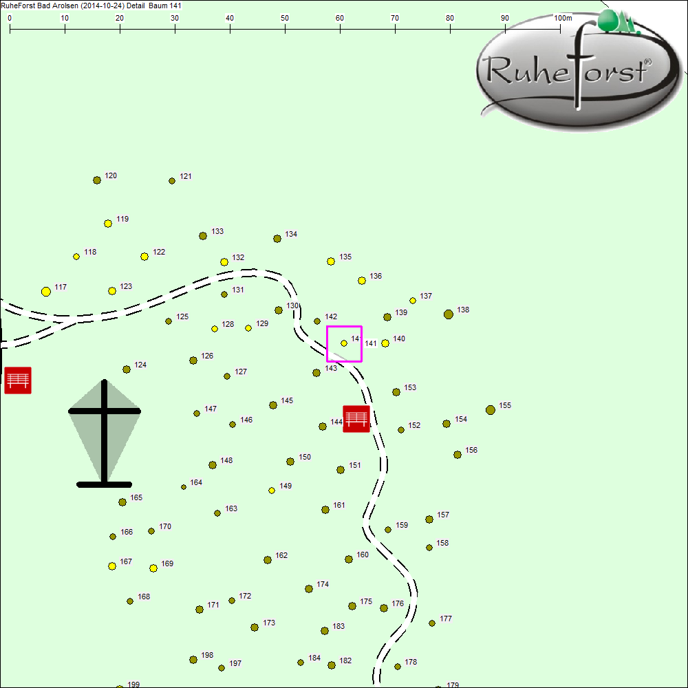 Detailkarte zu Baum 141
