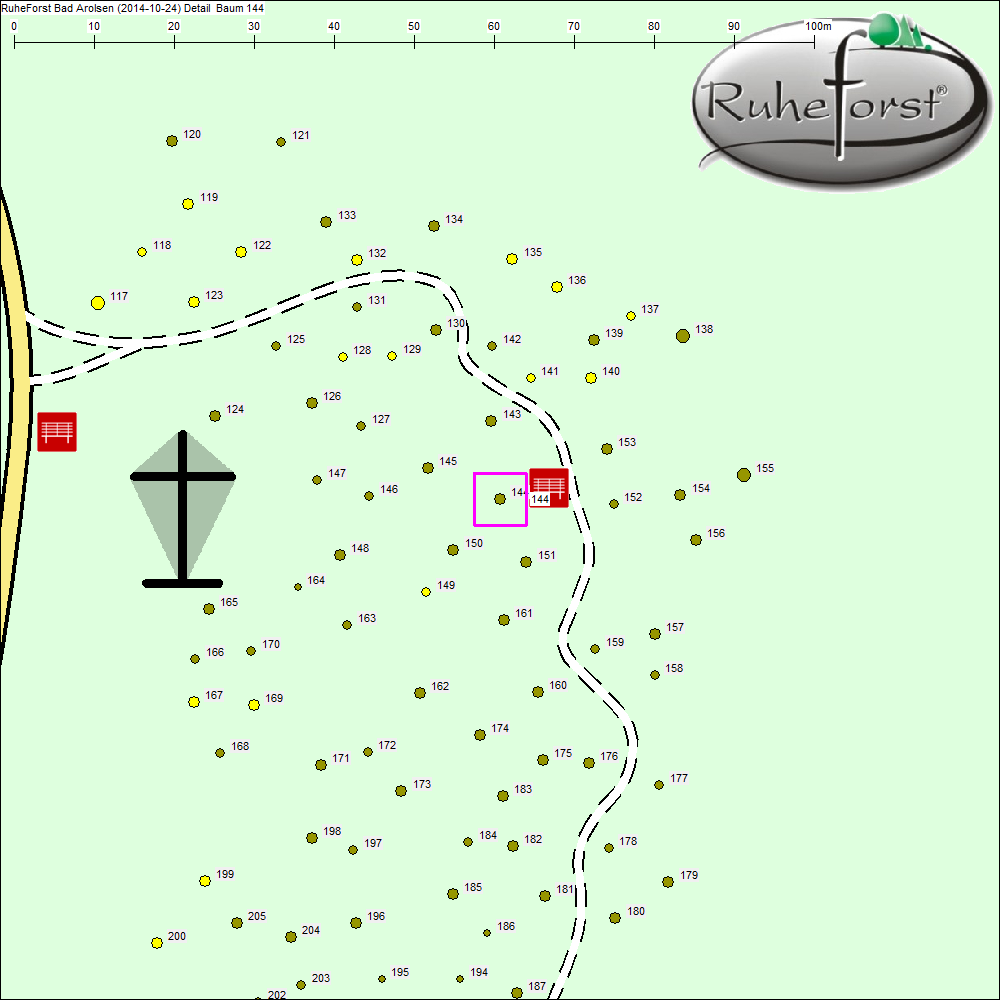 Detailkarte zu Baum 144