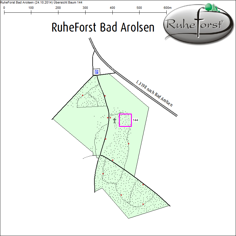&Uuml;bersichtskarte zu Baum 144