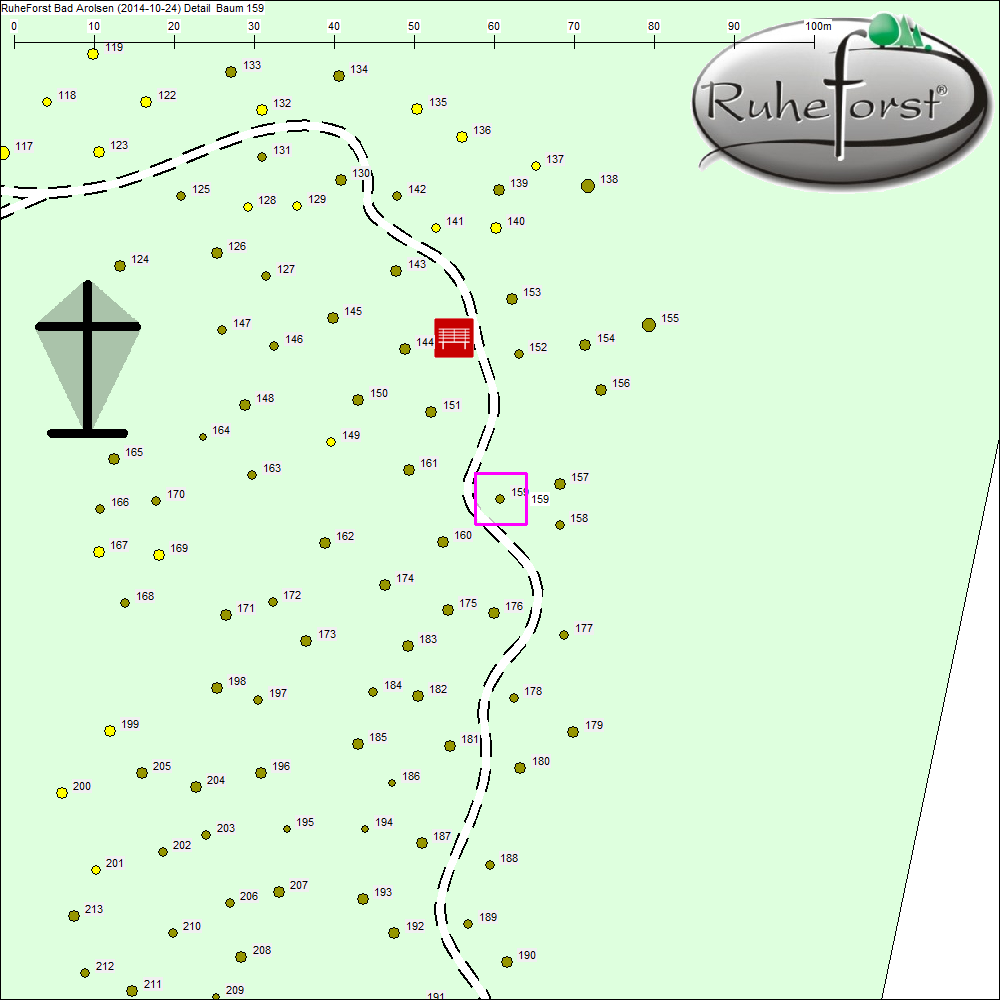 Detailkarte zu Baum 159