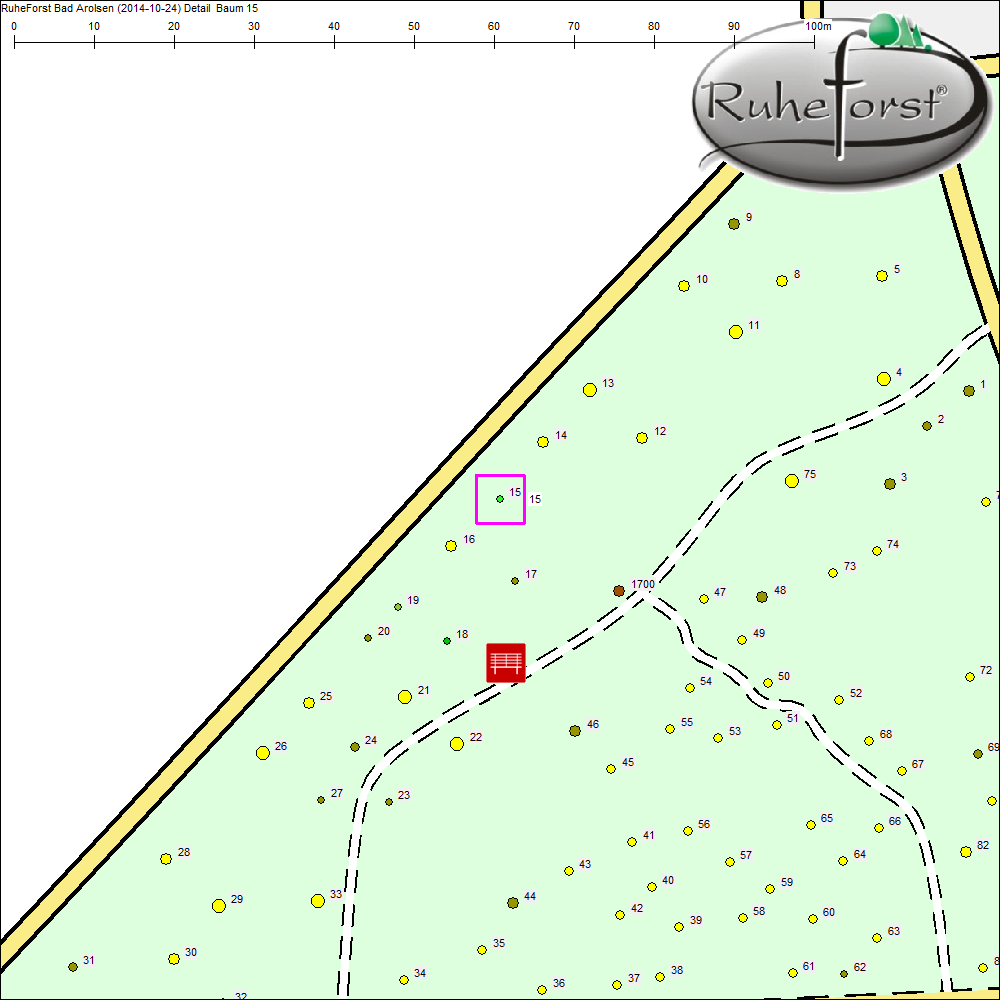 Detailkarte zu Baum 15