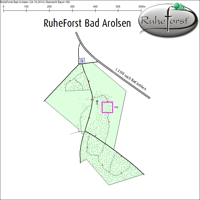 &Uuml;bersichtskarte zu Baum 160