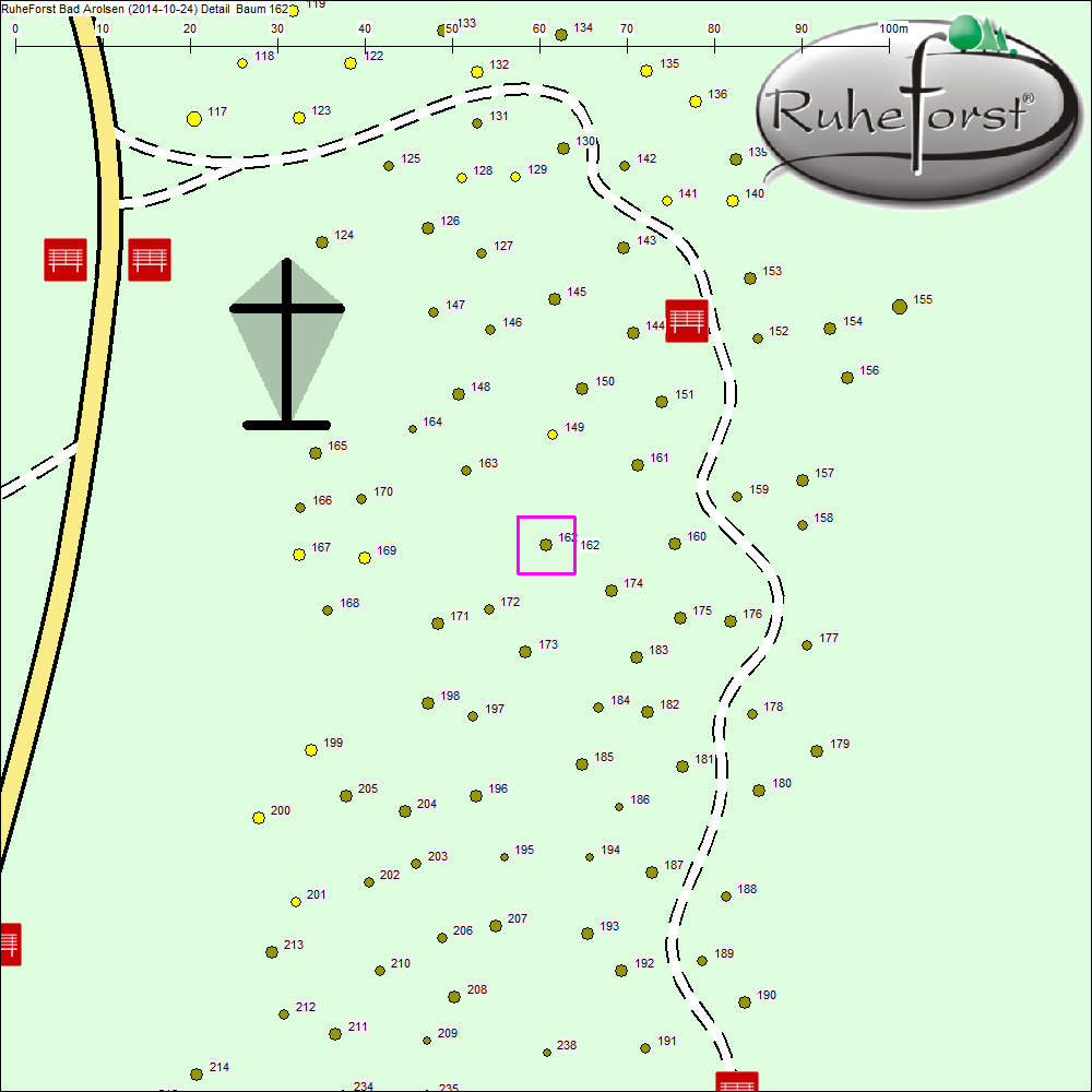 Detailkarte zu Baum 162