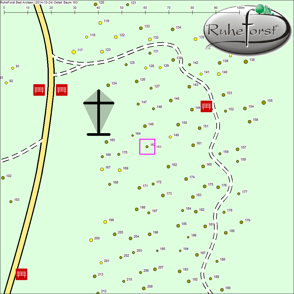 Detailkarte zu Baum 163