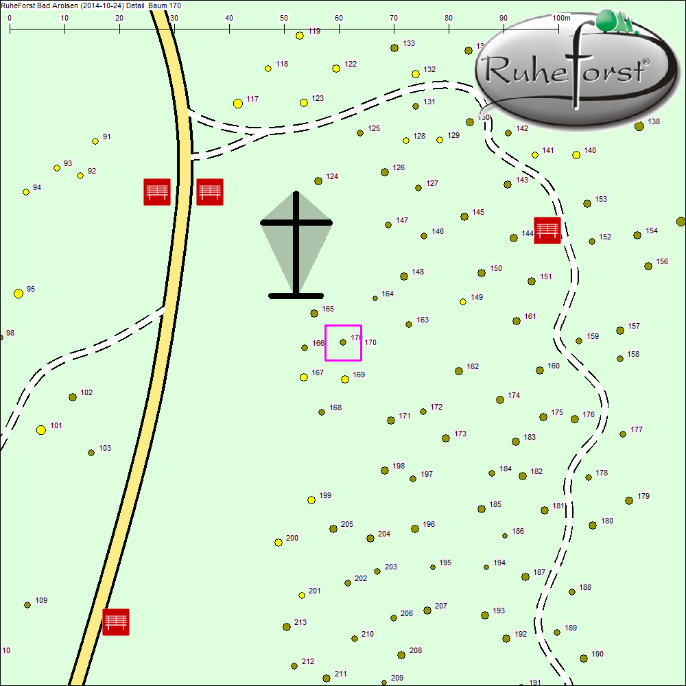 Detailkarte zu Baum 170