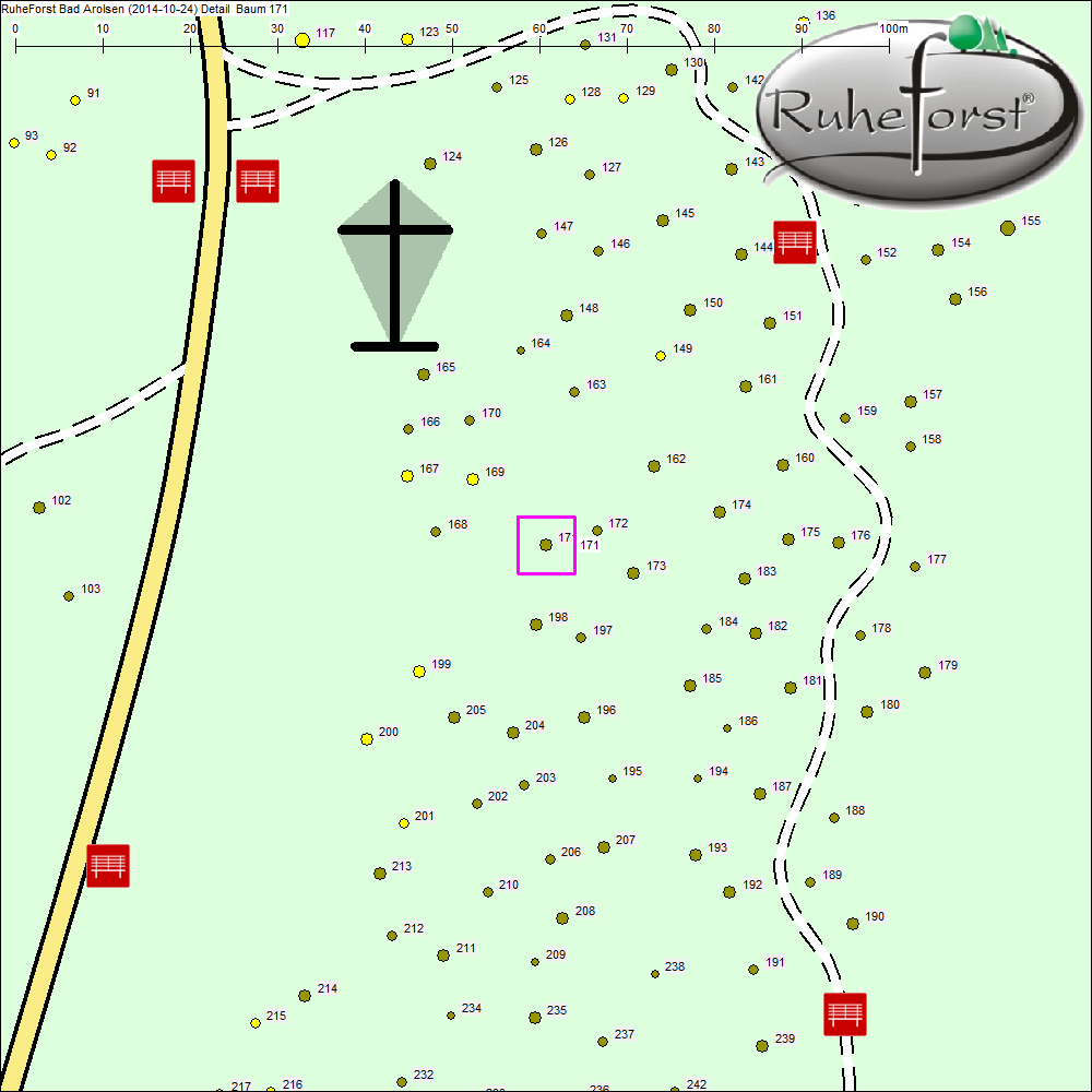 Detailkarte zu Baum 171