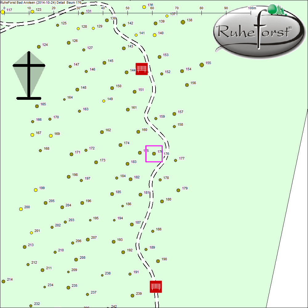 Detailkarte zu Baum 176