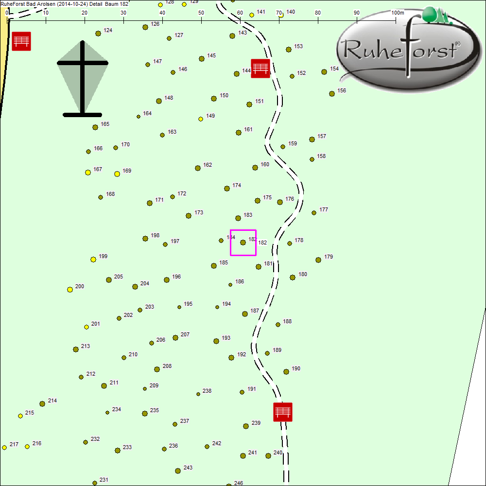 Detailkarte zu Baum 182