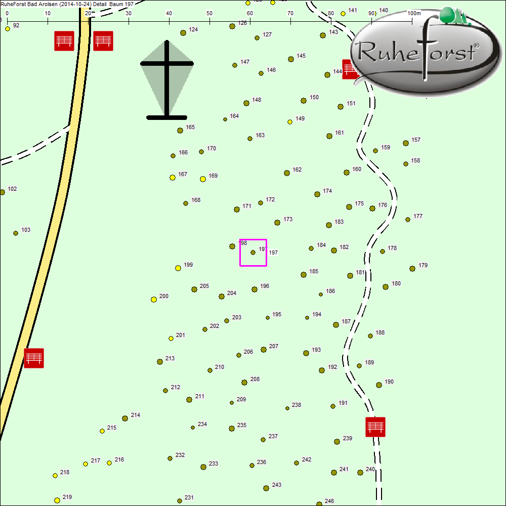 Detailkarte zu Baum 197