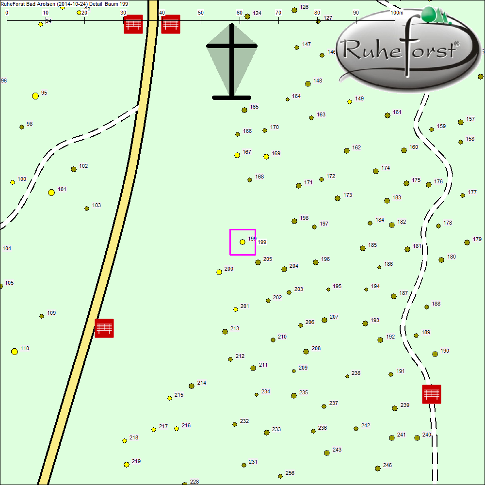Detailkarte zu Baum 199