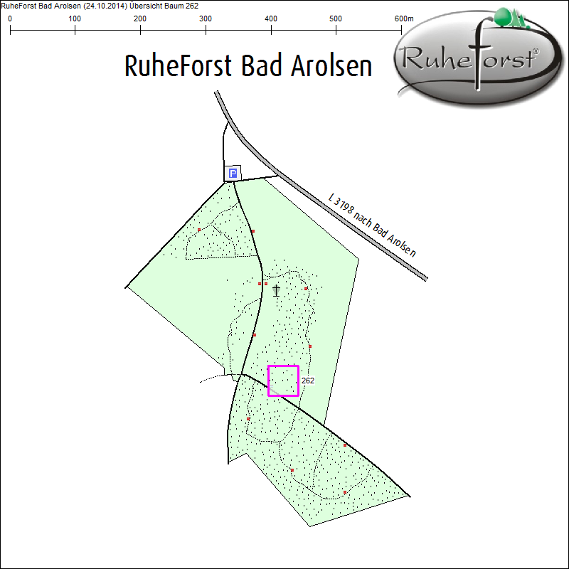 &Uuml;bersichtskarte zu Baum 262