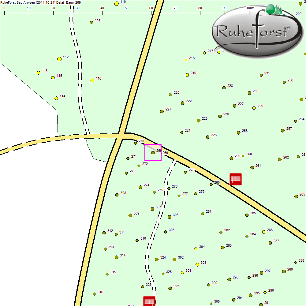 Detailkarte zu Baum 269