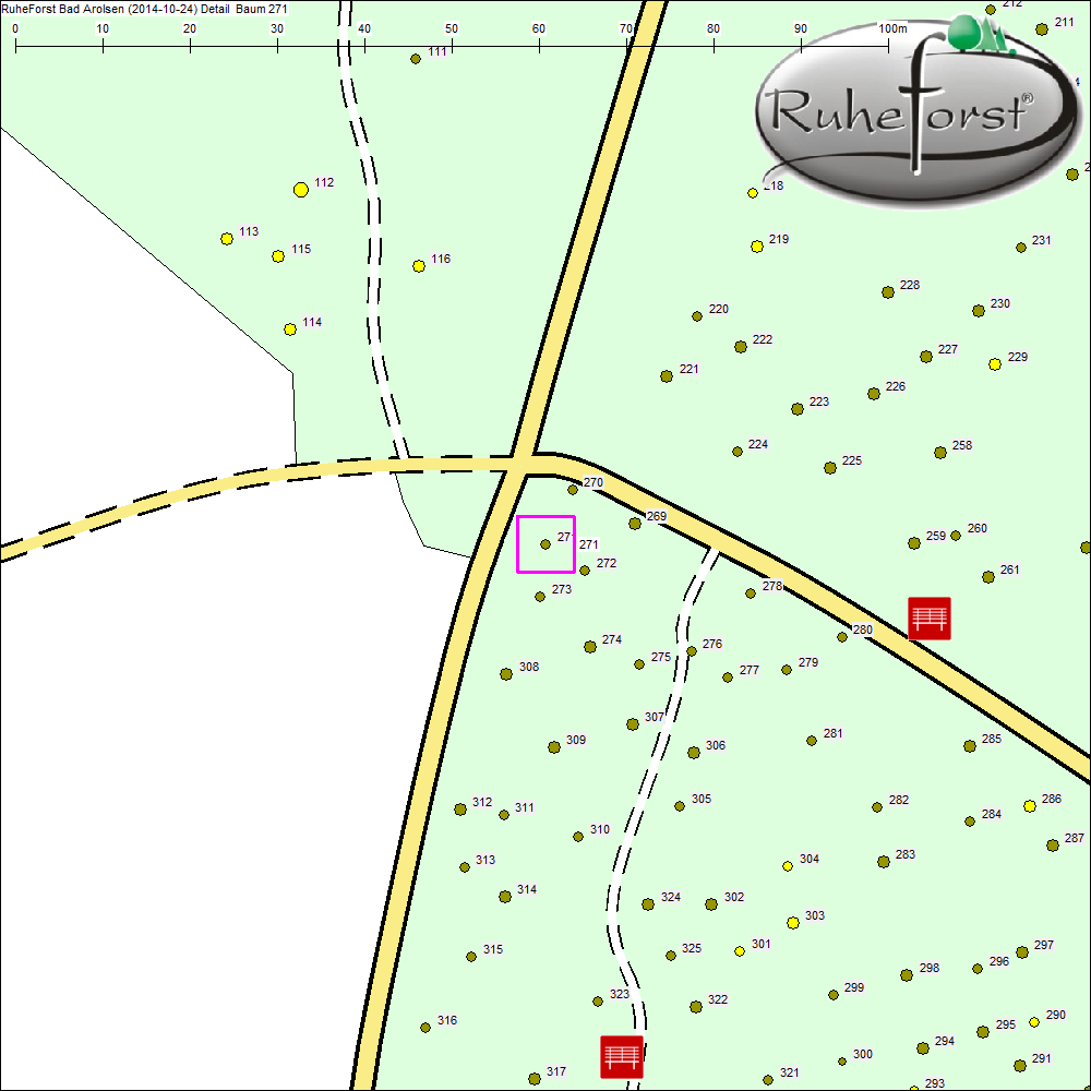 Detailkarte zu Baum 271