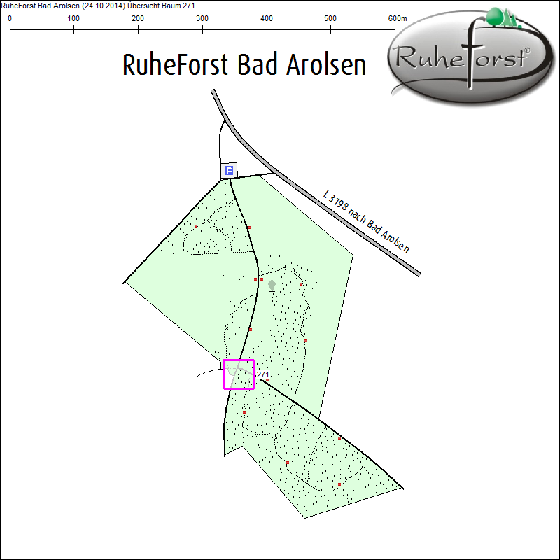&Uuml;bersichtskarte zu Baum 271