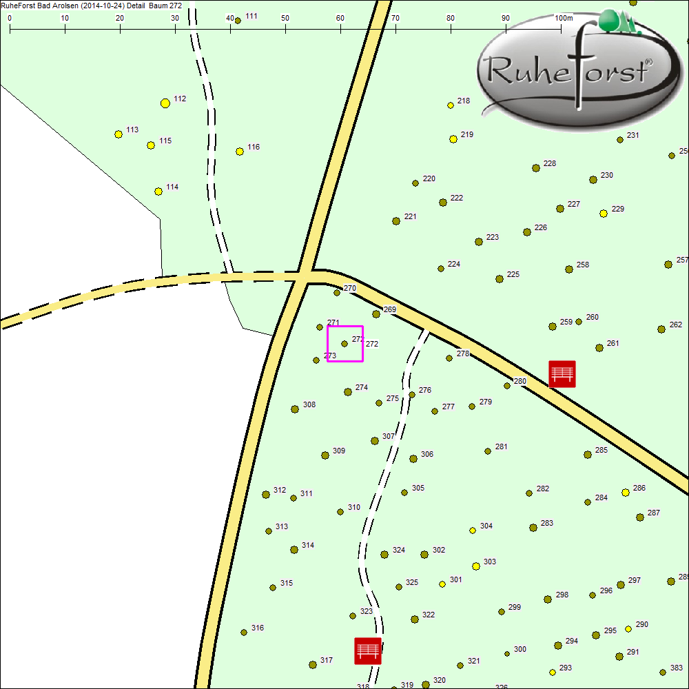 Detailkarte zu Baum 272