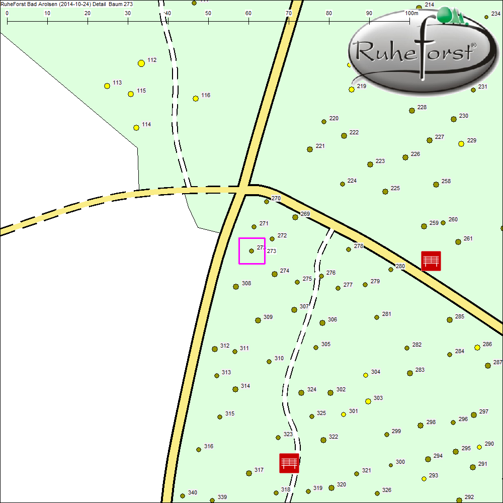 Detailkarte zu Baum 273
