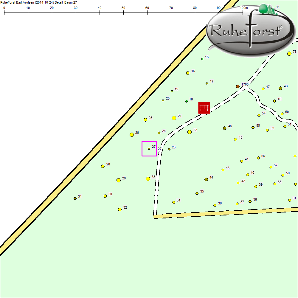 Detailkarte zu Baum 27