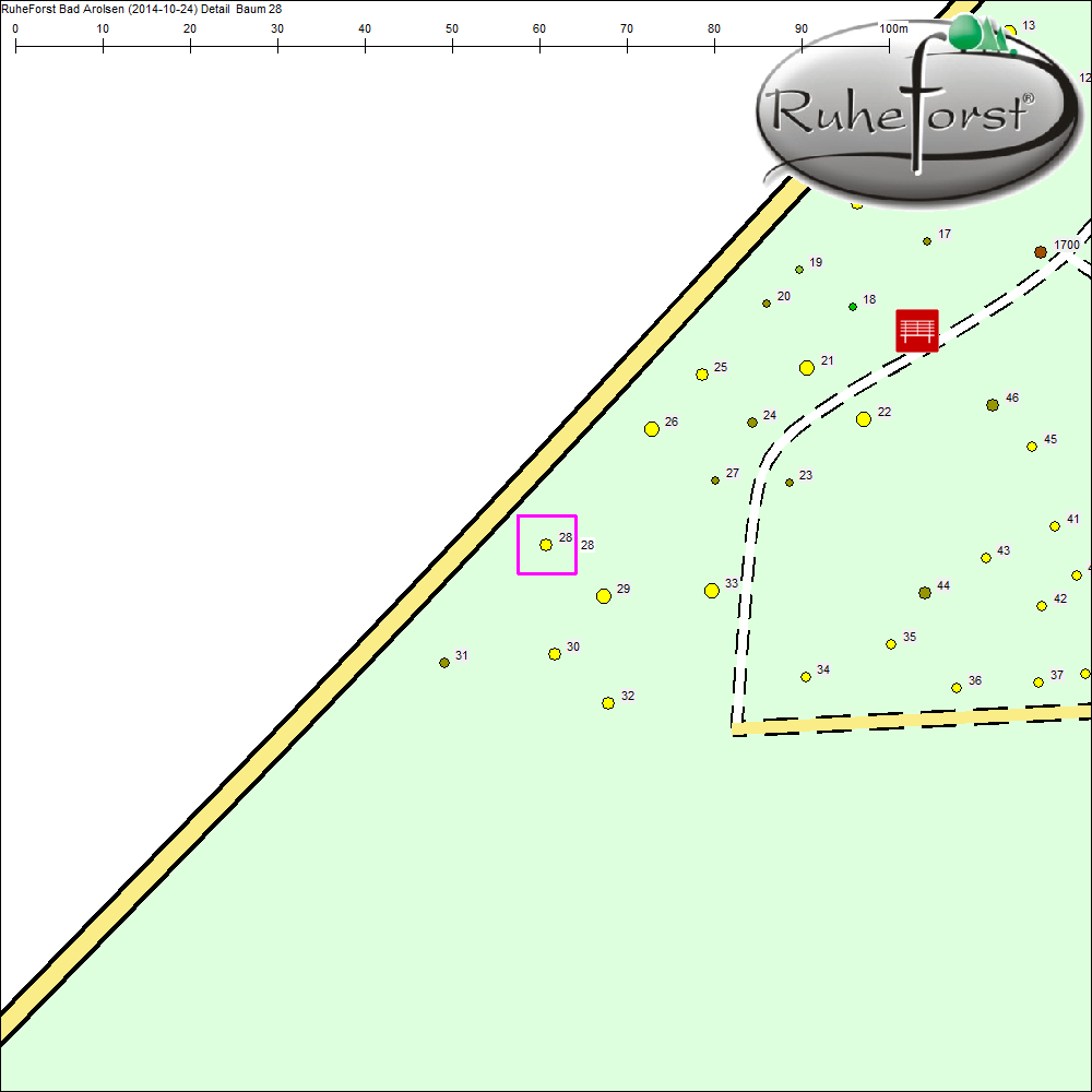 Detailkarte zu Baum 28