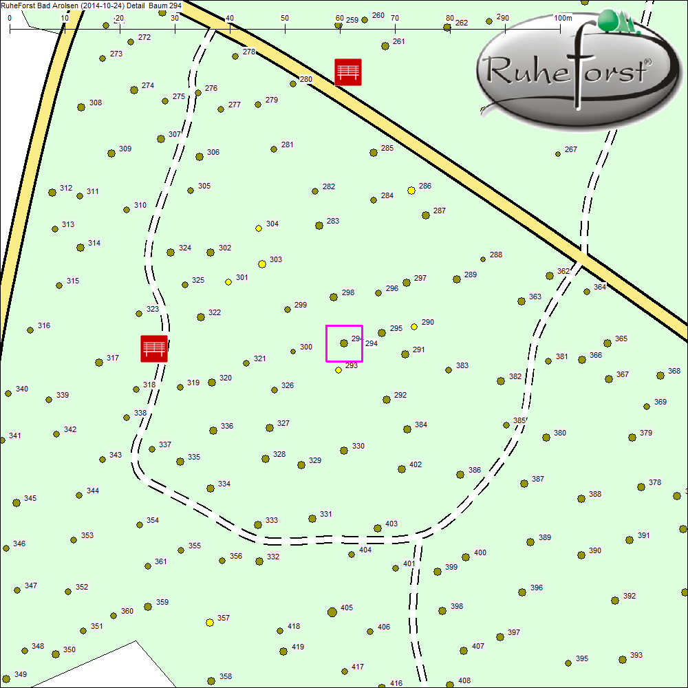 Detailkarte zu Baum 294