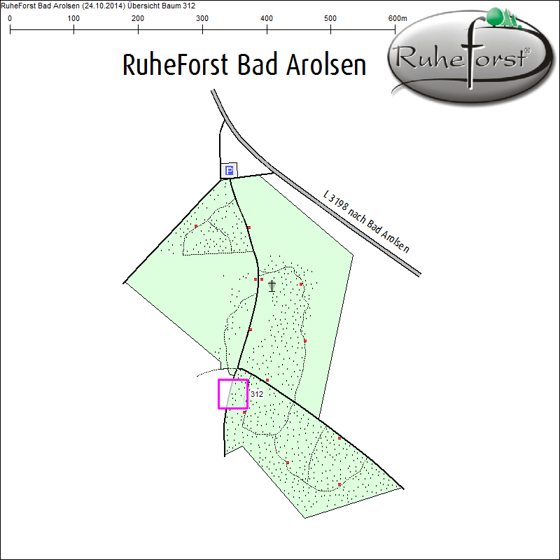 &Uuml;bersichtskarte zu Baum 312