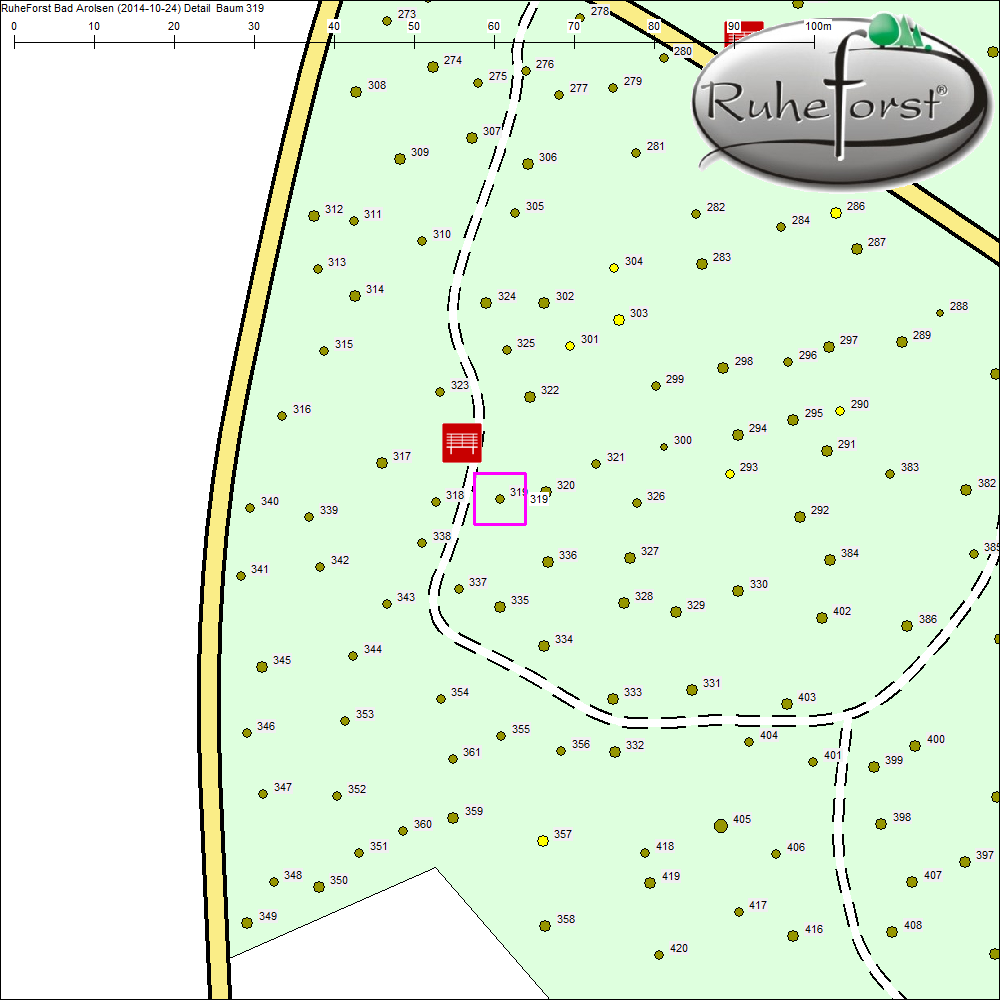 Detailkarte zu Baum 319