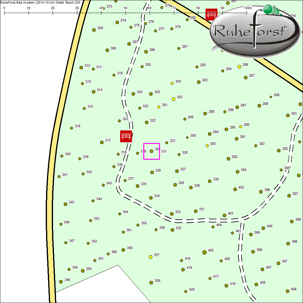 Detailkarte zu Baum 320