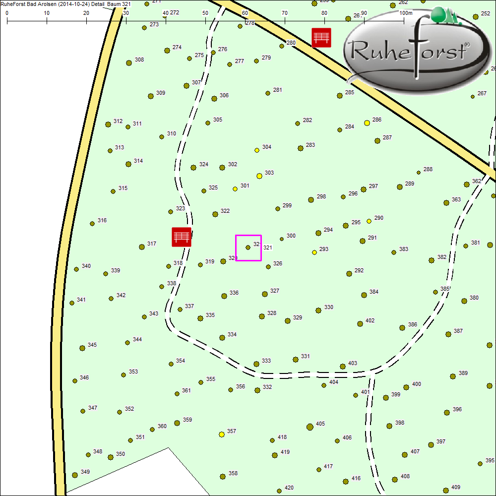 Detailkarte zu Baum 321
