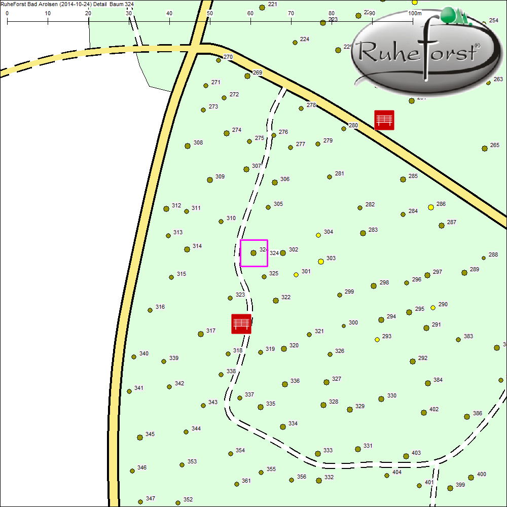 Detailkarte zu Baum 324