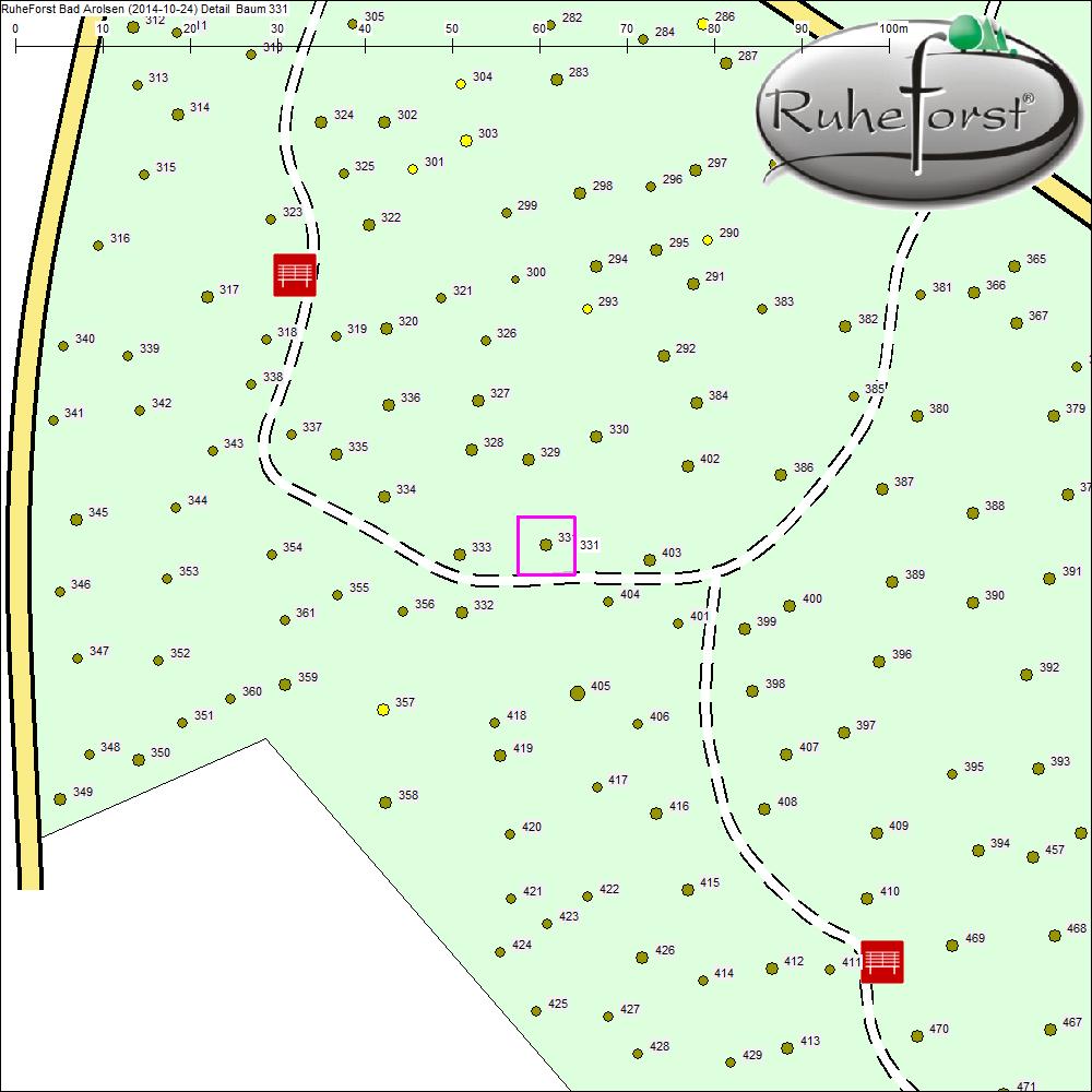 Detailkarte zu Baum 331