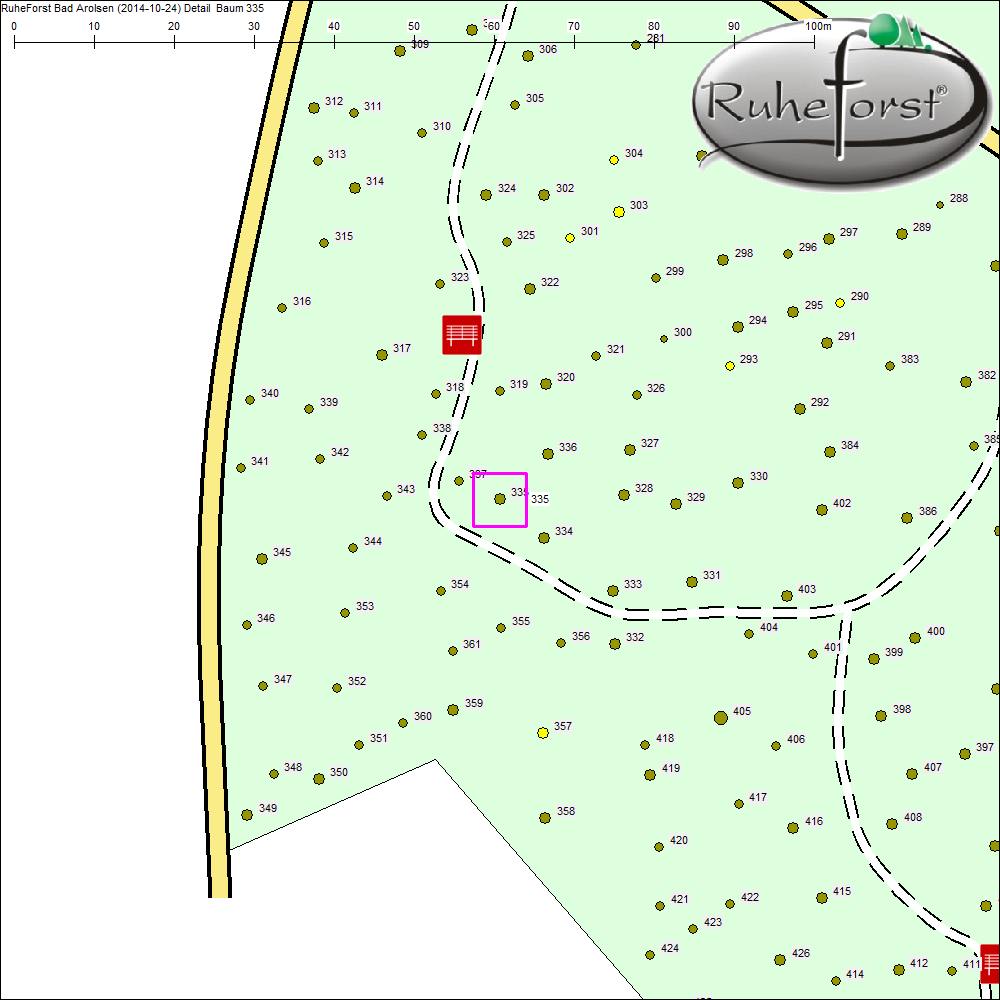 Detailkarte zu Baum 335