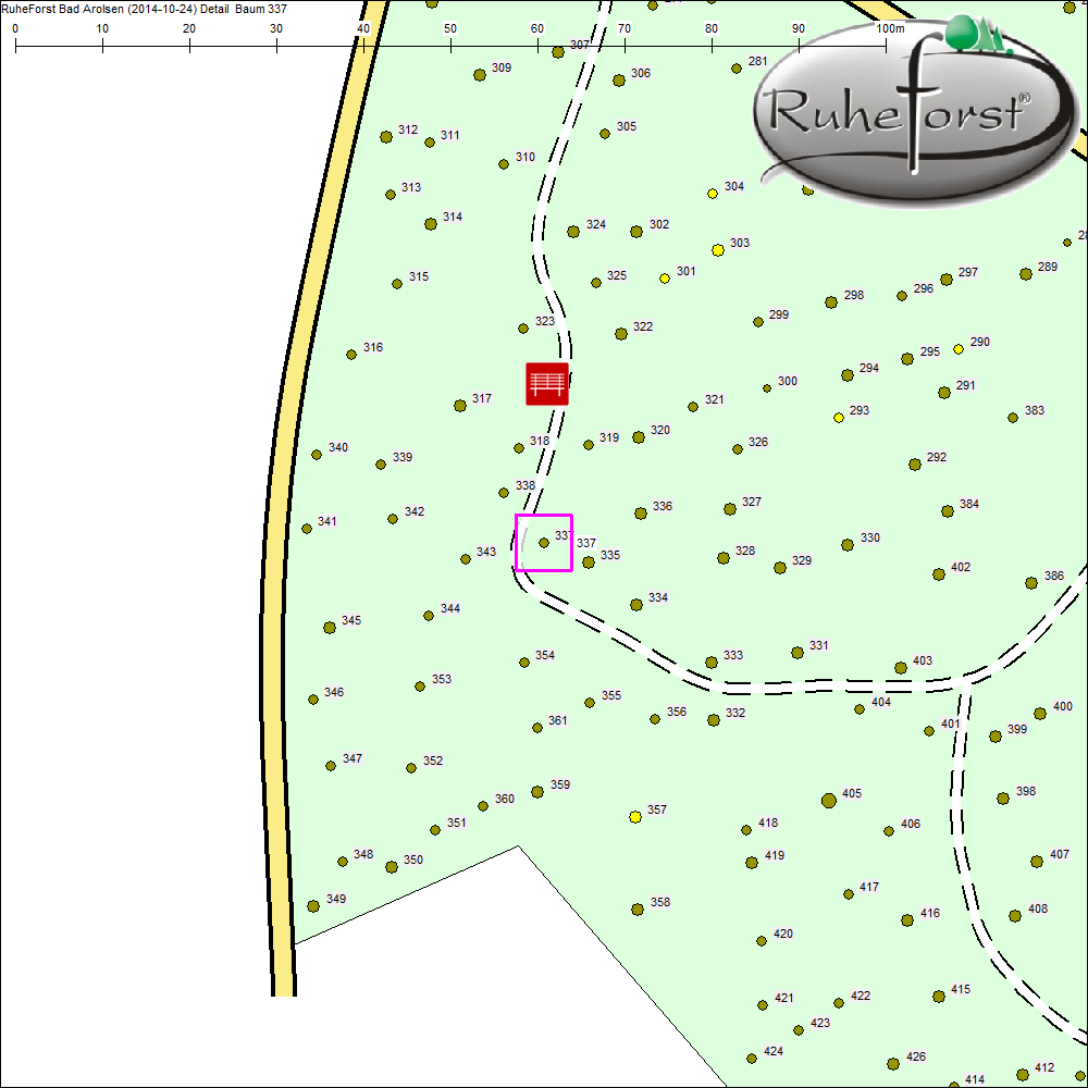 Detailkarte zu Baum 337