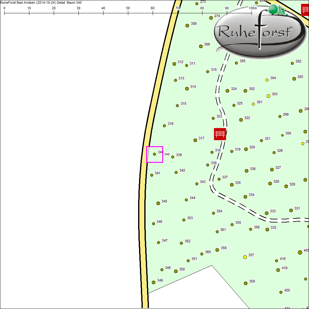 Detailkarte zu Baum 340