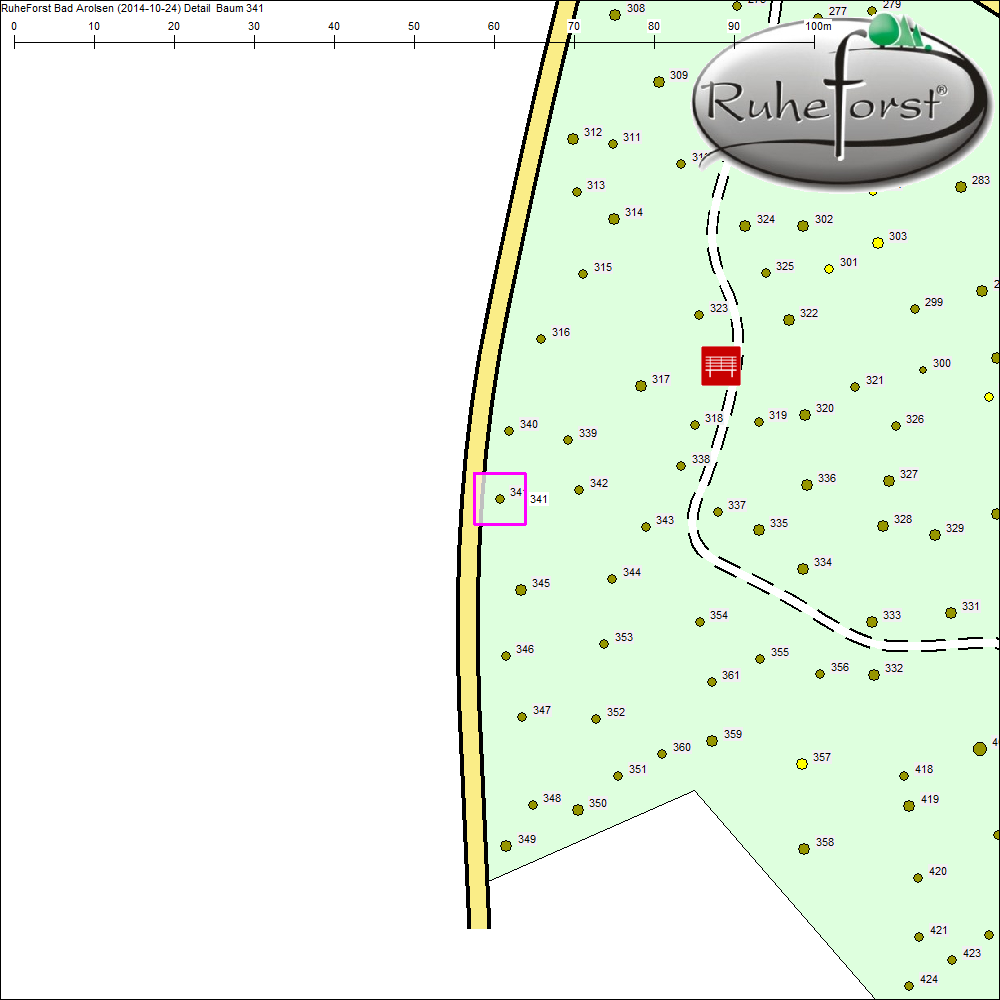 Detailkarte zu Baum 341