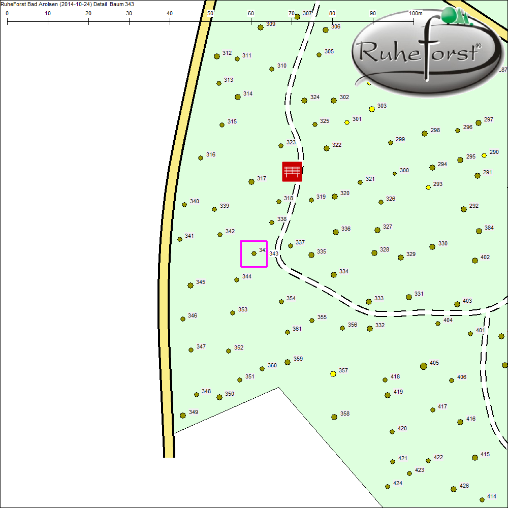 Detailkarte zu Baum 343