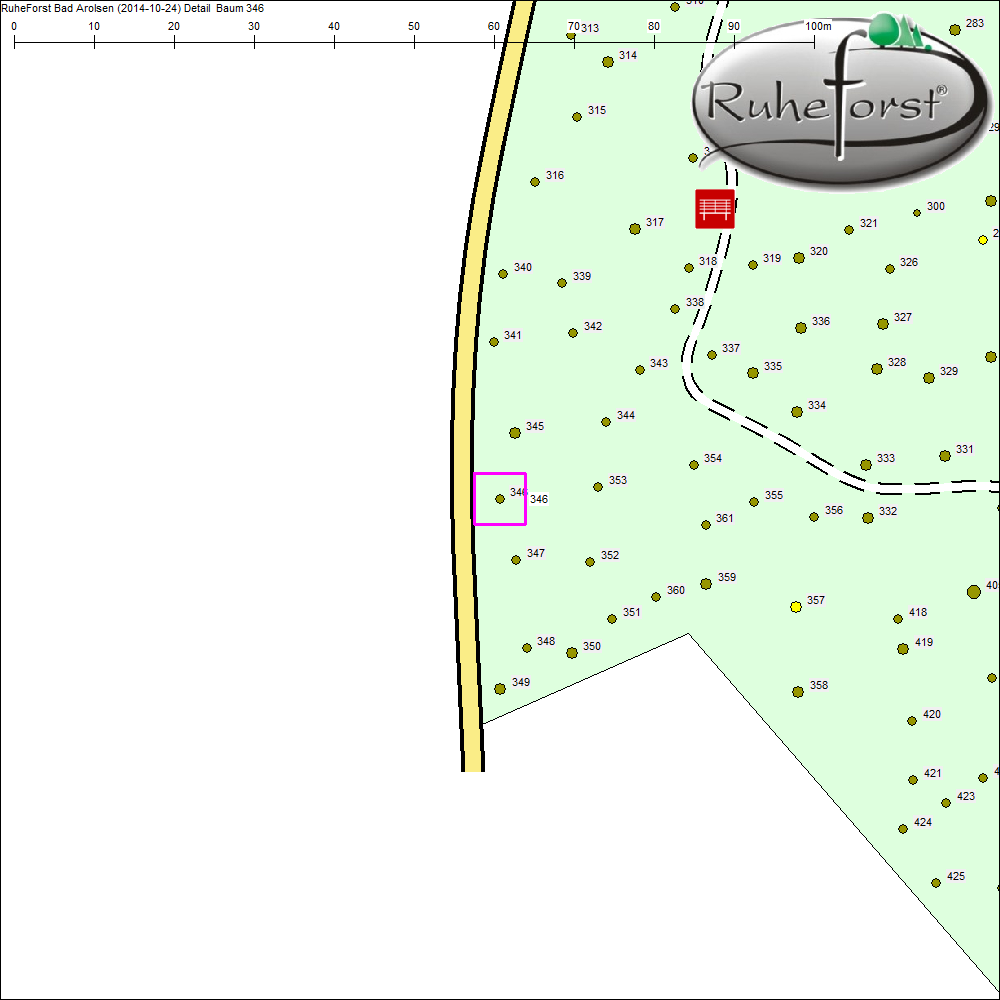 Detailkarte zu Baum 346