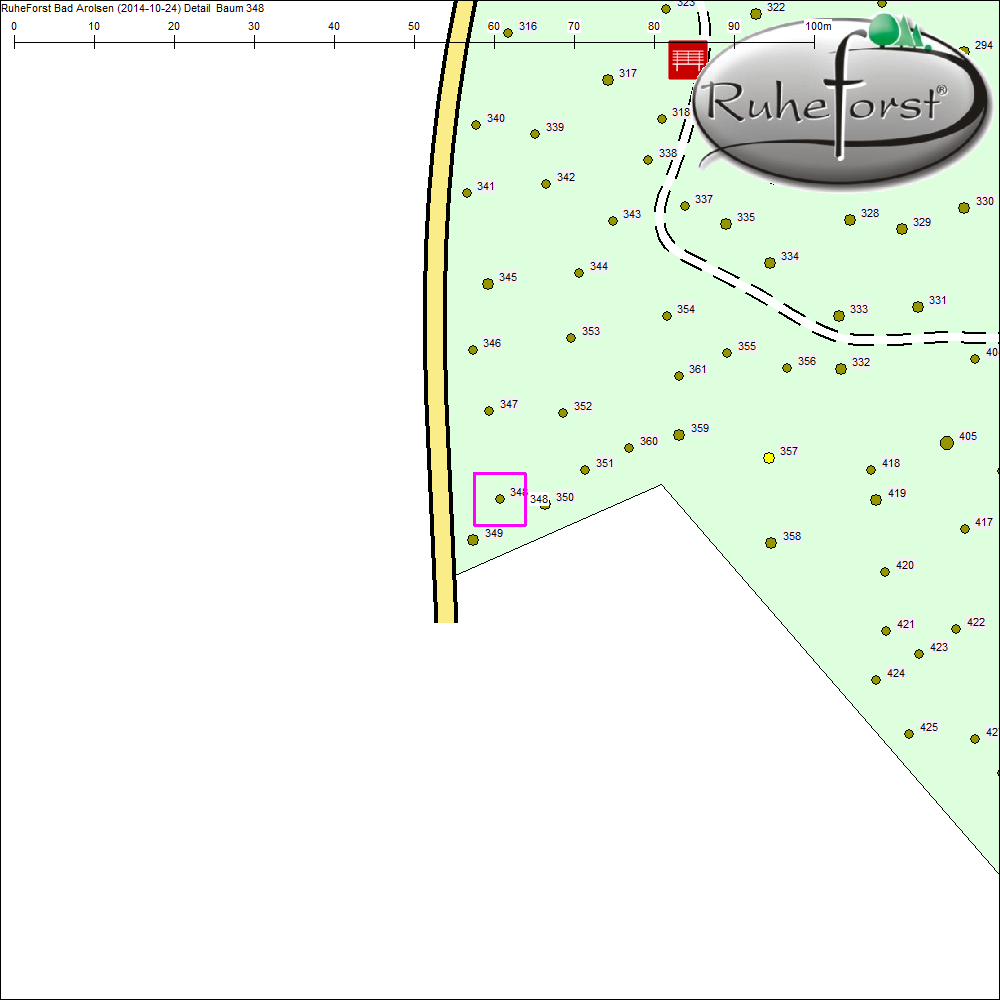 Detailkarte zu Baum 348