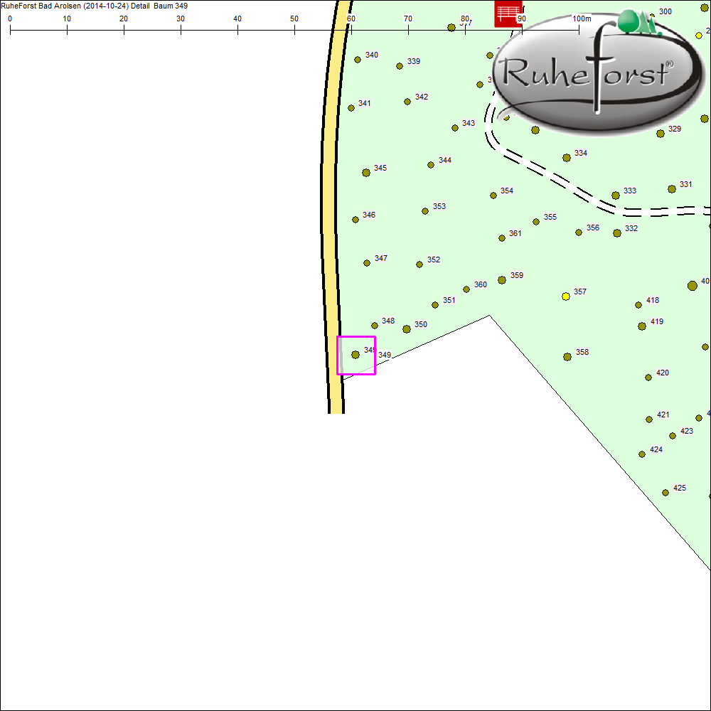 Detailkarte zu Baum 349