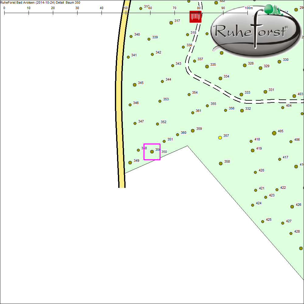 Detailkarte zu Baum 350