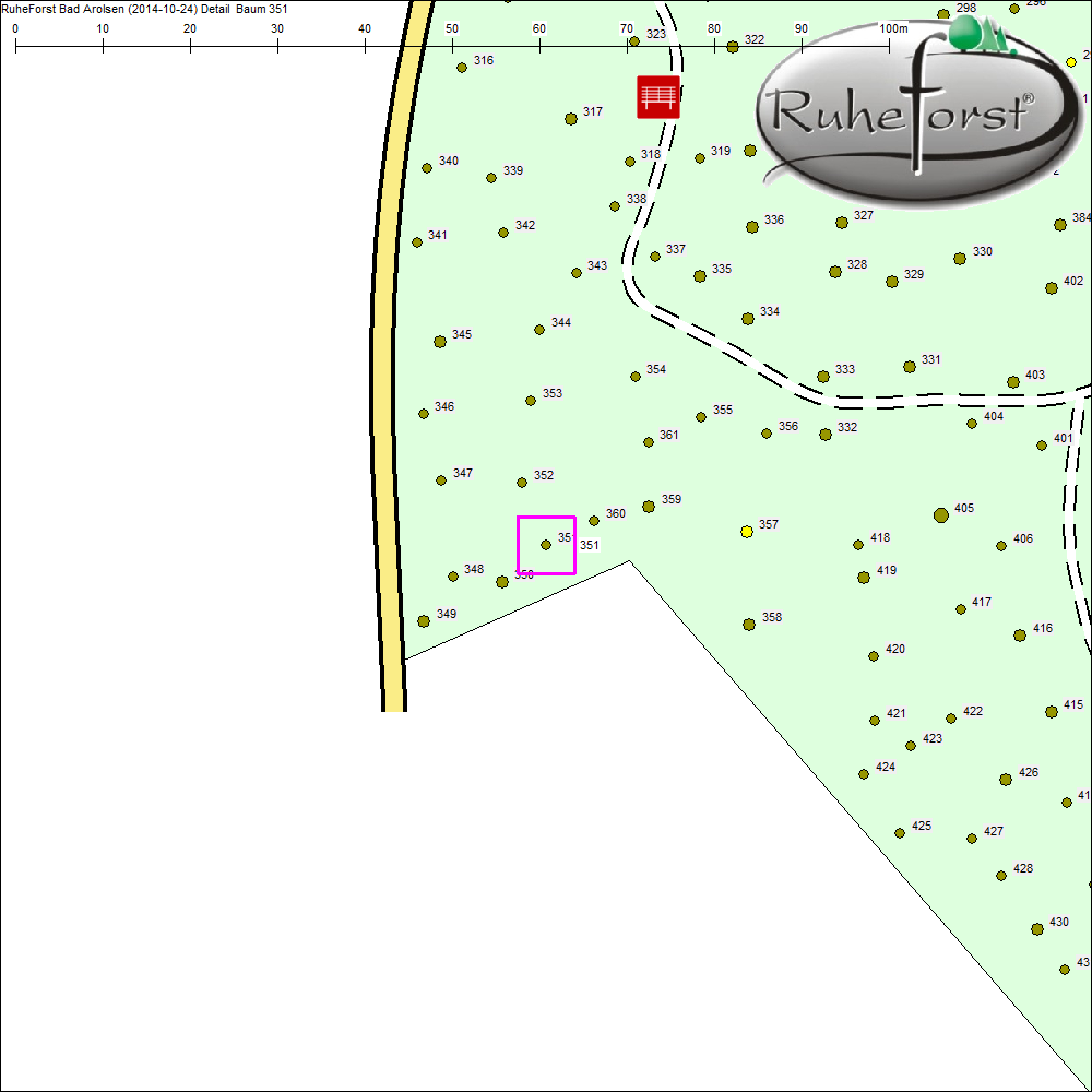 Detailkarte zu Baum 351